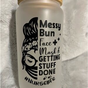 Nurse Cuztom Libby Glass cup